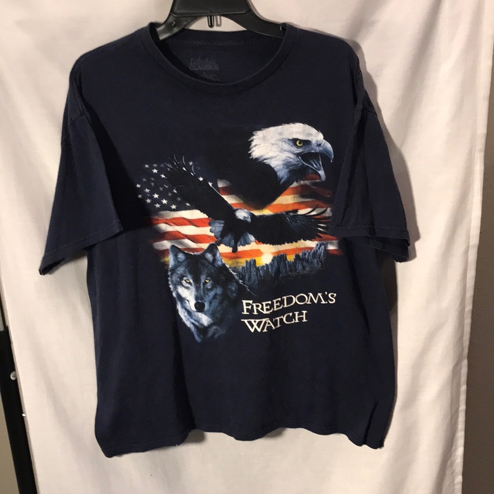 Life Style Classics mens size XL blue short sleeved T-shirt